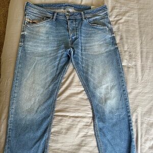 Vintage Diesel Jeans - “Belther” model - Made in Morocco - lightly worn